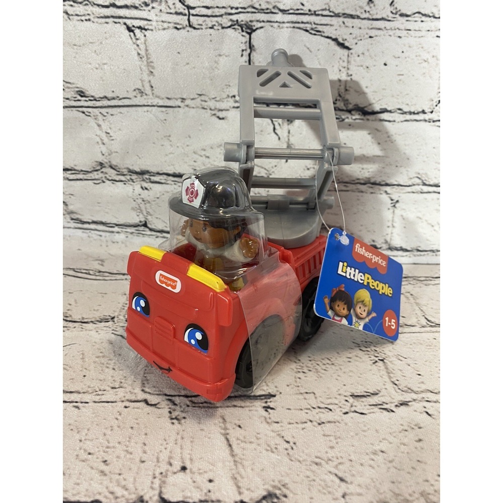 Fisher-Price Little People to The Rescue Fire Truck 2 Pieces